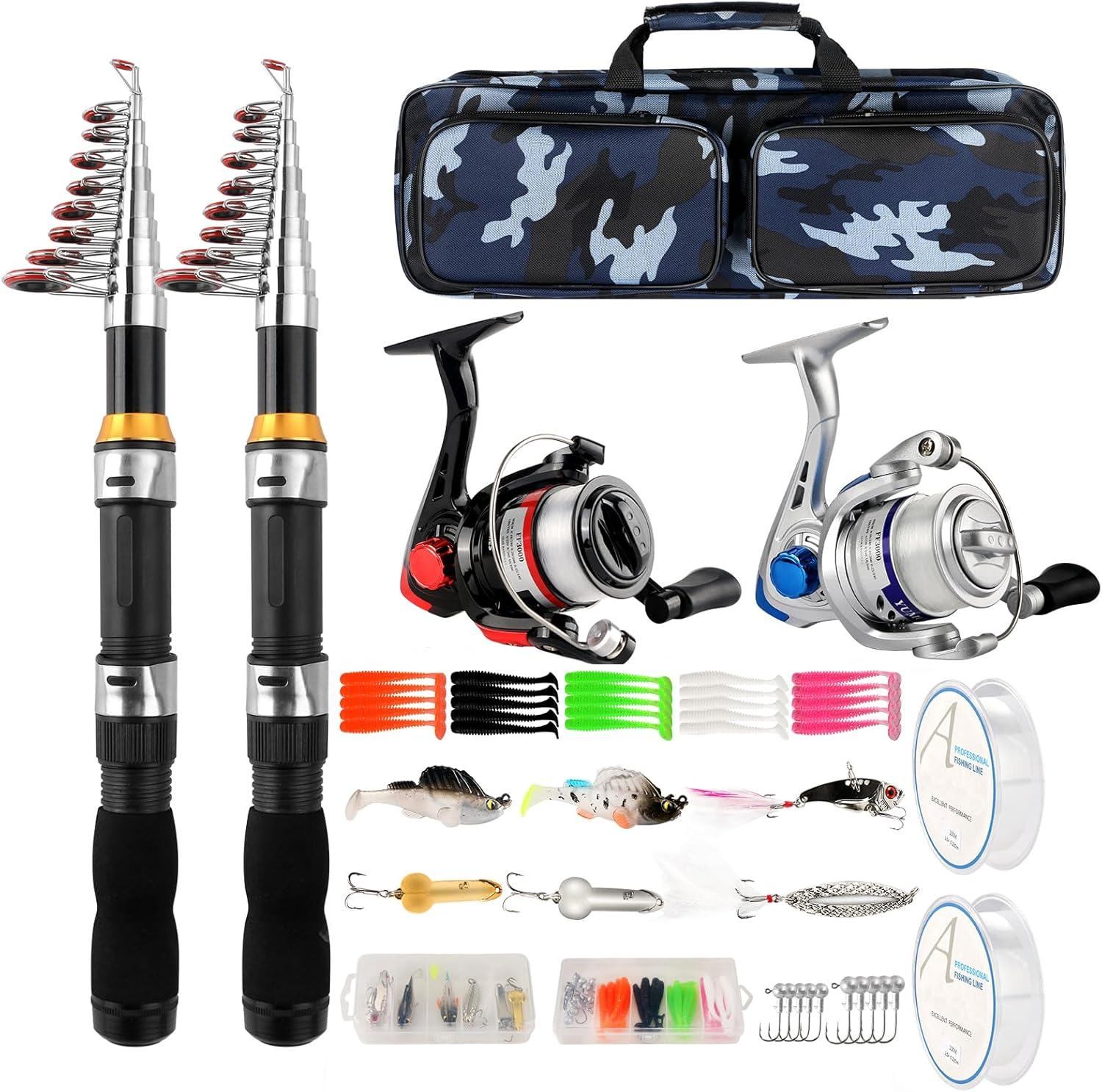 Conjunto de vara e carretilha de pesca: o presente perfeito